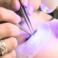 【ナチュラル可愛い】フラットラッシュ100本❤︎ +¥1000でLED変更可能🉑