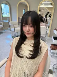 【撮影モデル】レイヤーカット🎀⟡.·*