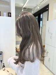 【ご褒美メニュー🕊️♡】艶髪カラー➕髪質改善トリートメント➕炭酸スパ🫧
