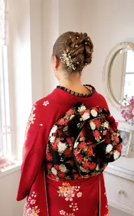 【成人式当日】着付け&ヘアセット