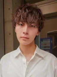 《8月平日限定》当日予約🆗 メンズ向け癖毛風パーマ ⚡️カット&パーマメニュー⚡️