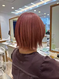 ✨️minimo限定✨️似合わせカット✂︎＋ケアブリーチ＋暖色カラー🩷‎🧡‬❤️