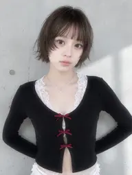 【オタクじゃない方🫐】髪質改善ブリーチ込みダブルカラー+うる艶Tr