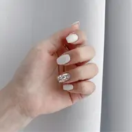 ワンカラーに埋め尽くしor大きいパーツで華やかコース♪初回オフ無料♪デザイン相談◎