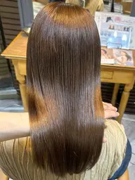 【巻いて写真撮らせて頂ける方募集】赤み消し透明感ブラウン系→¥5,000※後ろ写真でOK、写真のような寒色系ブラウン