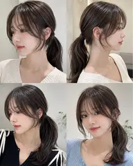 【韓国風🇰🇷🩶】結んでも可愛い♡顔周りカット
