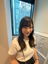 【ロングorミディアム限定 ケアプロアイロン付き✨️】🎀カット+トリートメント🎀