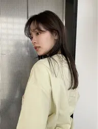 【⠀人気No.1 ケア付き💡】カット+カラー+髪質改善オージュアフルコーストリートメント