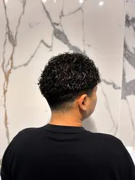 メンズパーマ+カット