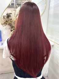 《🌟人気No.3‼️🌟》ブリーチなしで明るくしたい方に！カット＋ダブルカラー💎＋1stepトリートメント付き🎀