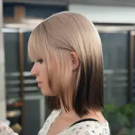 【2cm以上切らせていただける方】ボブカット+クイックトリートメント✨️🫧