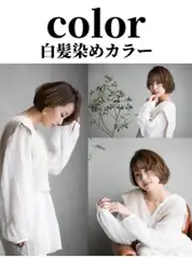 【モデル限定価格】白髪染め