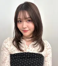 [minimo限定]前髪縮毛矯正&韓国風カラー🇰🇷