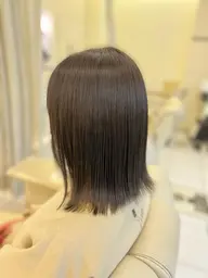 𓈒◌艶髪 縮毛矯正(コスメストレート)+メンテナンスカット+保湿3step超音波アイロントリートメント🩵🪽