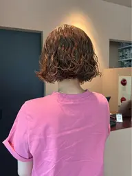 カット＋パーマ＋髪質改善2stepトリートメント👩🏼‍🦱｡:°ஐ..♡*