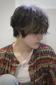 カット＋前髪パーマor前髪縮毛矯正＋アミノ酸トリートメント