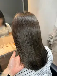 【単品メニュー】低ダメージ艶カラー