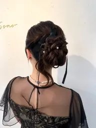 🎀【土日祝"シニヨン・カチモリ・ポニーテール"限定ヘアセット(1、11、15、29のみ六本木店でのご案内)】🎀