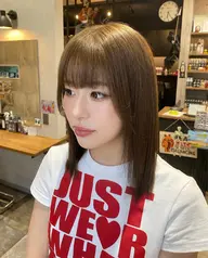 【赤み消し◎】オリーブベージュorグレージュカラー ¥7000