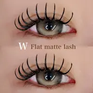 【💜W"Flat matte lash『120束』💜】