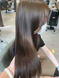 【整うフルメンテ】カット+アミノ酸縮毛矯正+アミノ酸カラー+髪質改善ヴァリジョアTR※口コミ投稿サービスあり🙆‍♀️