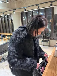 💖実習•就活生に💖明るく戻せる黒🐦⬛フルカラー✖️トリートメント ボブ/レイヤー/難波/髪質改善/心斎橋/韓国