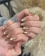 マグネットネイル or ミラーネイル10本　¥4,500- (他店オフ込み)