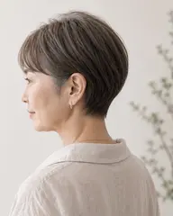 🎀ミセスショートカット＋カラー（白髪染め可）