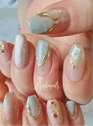 ハンドジェルネイル(オフ込み)こちらのデザイン💅