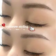 《美眉スタイリング》🎀眉ワックス➕スタイリング🎀骨格診断で一人一人に似合う眉へ✨️