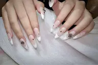 🎀[長さ出し10本]120分以内：アートや＋パーツ付け