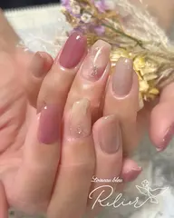 さりげないアートで品良く♪アート2本コース