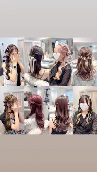 【9/30まで特別価格】⭐️アップ以外のスタイル/メニュー決まってない方もこちら⭐️ 結婚式/推し活/お呼ばれ/特別な日