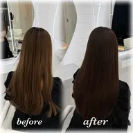 🌟カラーモデル限定⭐️カラー➕補修ケアトリートメント付き🎀