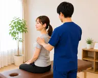【猫背・巻き肩・反り腰が気になる方に◎】姿勢バランス整体