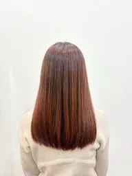 カット+水素カラー