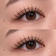 (オフなし)🎀マツエクモデル🎀フラットラッシュ(120本目安)💖【現金のみ】