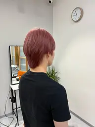 🦖ブリーチ🦖＋⭐️オンカラー⭐️(​〜​鎖骨上の方)＋💎3stepトリートメント💎