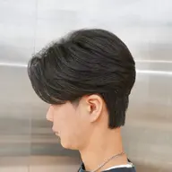 曲がる縮毛矯正+メンズカット ¥18000