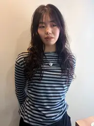 海外ニュアンスパーマ+カット、シャンプー付き🧴🫧