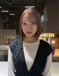 【ハイトーンメンテナンス】ブリーチリタッチ&カラー