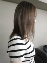 カット+ストレートパーマ(縮毛矯正) +3stepトリートメント