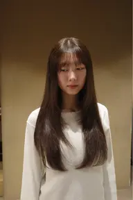 ポイントストレートパーマor髪質改善✨