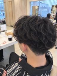垢抜けメンズパーマ👨🏽‍🦱💜ショートスパつき！