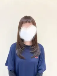 🎀モデル様特別価格🎀 ブリーチなしワンカラー➕カット ❕