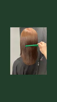 髪質改善ストレート