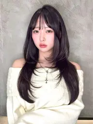 【❣️月曜日13時半​〜​限定❣️】顔まわりカット➕ブリーチなしワンカラー🤎➕プレミアムトリートメント🫧ロング料金なし