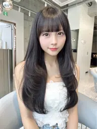 🩷【人気No. 1】🩷カット+カラー+トリートメント 🇰🇷韓国風レイヤーや韓国くびれヘアが得意です🌟