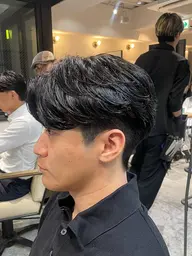 メンズカット＋ニュアンス、フェザーパーマ＋TR 【大阪/梅田/茶屋町/中崎町】