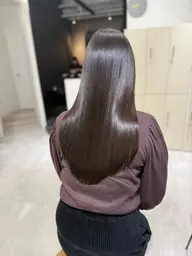 髪質改善ストレート+ヘアカラー+トリートメント✨️